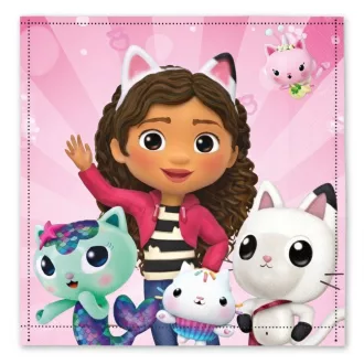 Gabi babaháza Cat World kéztörlő, arctörlő, törölköző 30x30 cm