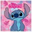 Disney Lilo és Stitch, A csillagkutya Pink Paradise kéztörlő, arctörlő, törölköző 30x30 cm