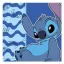 Disney Lilo és Stitch, A csillagkutya Ocean Waves kéztörlő, arctörlő, törölköző 30x30 cm