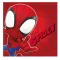 Pókember Spidey Red kéztörlő, arctörlő, törölköző 30x30 cm