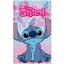 Disney Lilo és Stitch, A csillagkutya Pink Paradise kéztörlő, arctörlő, törölköző 30x50 cm