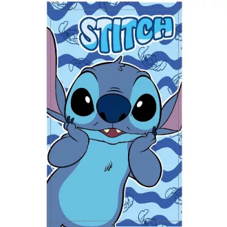Disney Lilo és Stitch, A csillagkutya Ocean Waves kéztörlő, arctörlő, törölköző 30x50 cm