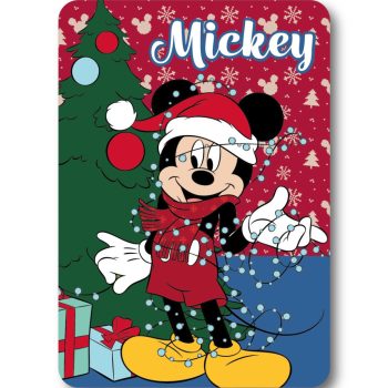 Disney Mickey Lights Karácsony polár takaró 100x140 cm