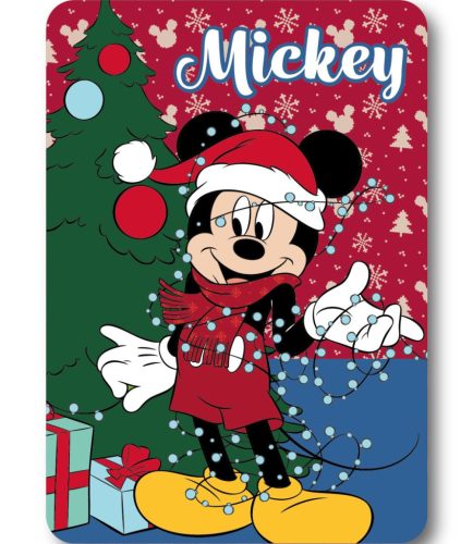 Disney Mickey Lights Karácsony polár takaró 100x140 cm