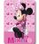 Disney Minnie Lovely Charm polár takaró 100x140 cm