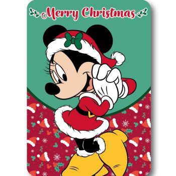 Disney Minnie Merry Moments Karácsony polár takaró 100x140 cm