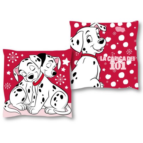 Disney 101 Kiskutya Cuddle Spots párna, díszpárna 38x38cm Velúr