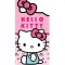 Hello Kitty Lovely Day fürdőlepedő, strandtörölköző 70x140cm (Fast Dry)