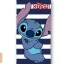 Disney Lilo és Stitch, A csillagkutya Cool Stripe fürdőlepedő, strandtörölköző 70x140 cm (Fast Dry)
