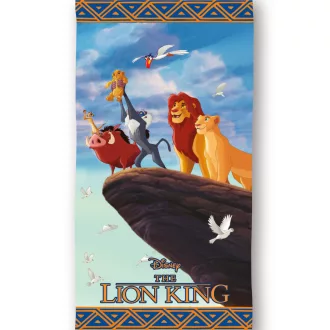 Disney Az Oroszlánkirály Savanna King fürdőlepedő, strandtörölköző 70x140 cm (Fast Dry)