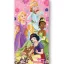 Disney Hercegnők Sparkle Kingdom fürdőlepedő, strandtörölköző 70x140 cm (Fast Dry)