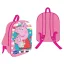 Peppa malac Evie 3D hátizsák, táska 30 cm