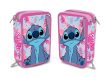Disney Lilo és Stitch, A csillagkutya Pink Wave tolltartó töltött 3 emeletes