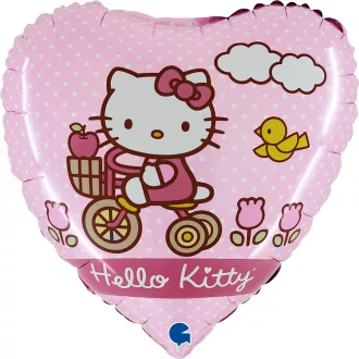 Hello Kitty Bike fólia lufi 46cm