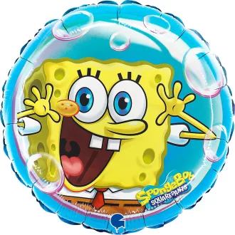 SpongyaBob Bubbles fólia lufi 46cm