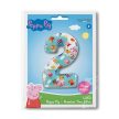 Peppa malac Blue 2-es szám fólia lufi 66cm
