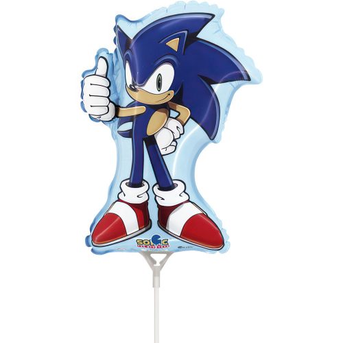 Sonic, a sündisznó Larrikin mini fólia lufi 35cm
