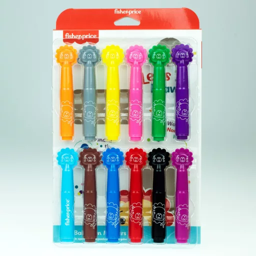 Fisher-Price Oroszlános kimosható filctoll 12 db-os