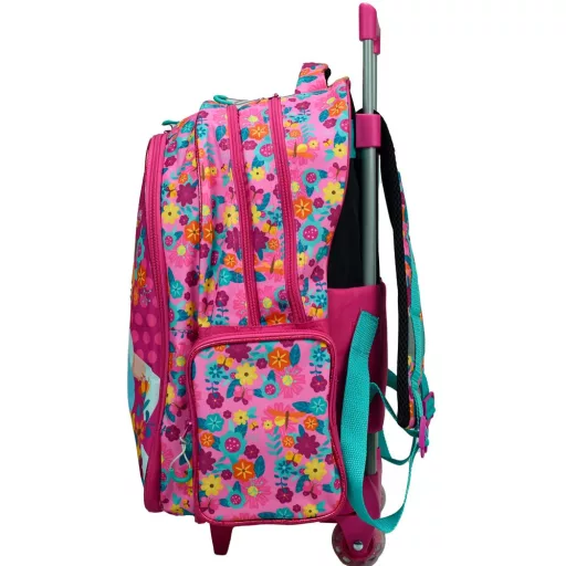 Disney Hercegnők Spring gurulós iskolatáska, táska 46cm