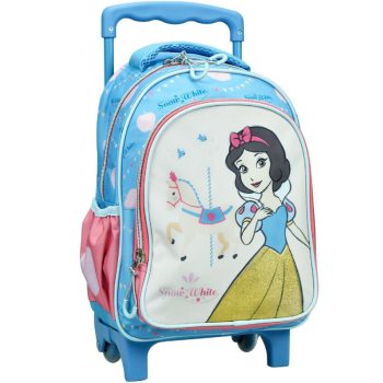 Disney Hercegnők Snow White gurulós ovis hátizsák, táska 30cm