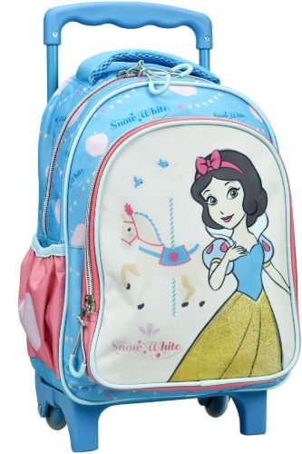 Disney Hercegnők Snow White gurulós ovis hátizsák, táska 30cm