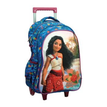 Disney Vaiana Bold Adventurer gurulós iskolatáska, táska 46cm