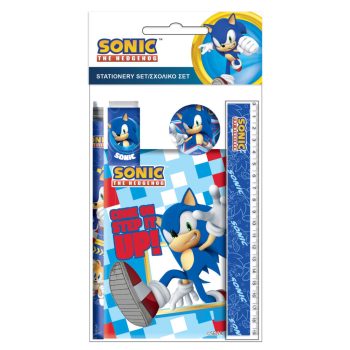 Sonic, a sündisznó írószer szett 5db-os