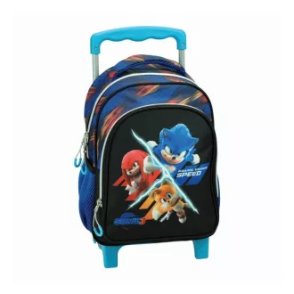   Sonic, a sündisznó Brawn gurulós ovis hátizsák, táska 30 cm