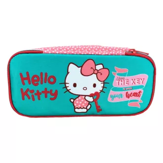 Hello Kitty Sweetheart 2 rekeszes tolltartó 26cm