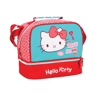 Hello Kitty Sweetheart thermo uzsonnás táska 21cm