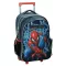 Pókember Frame gurulós iskolatáska, táska 46cm