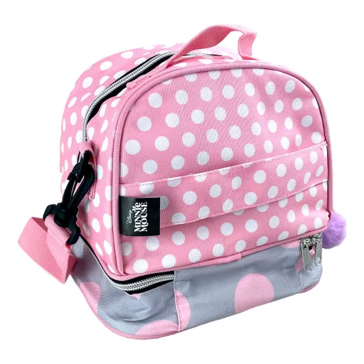 Disney Minnie Pretty in Pink thermo uzsonnás táska 21cm