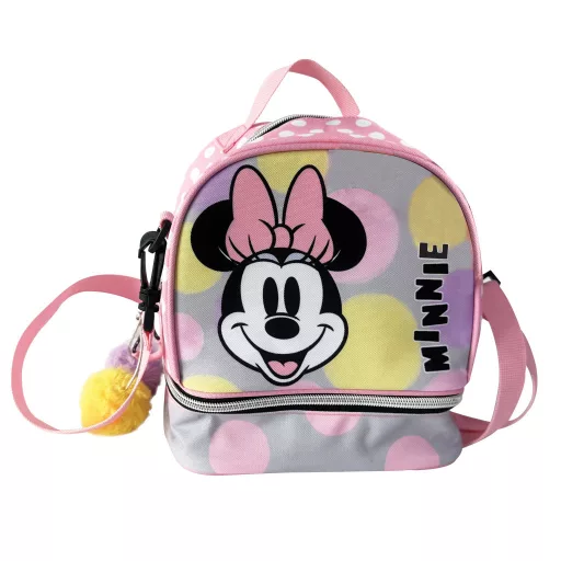 Disney Minnie Pretty in Pink thermo uzsonnás táska 21cm