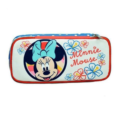 Disney Minnie Boho 2 rekeszes tolltartó 26cm