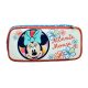 Disney Minnie Boho 2 rekeszes tolltartó 26cm