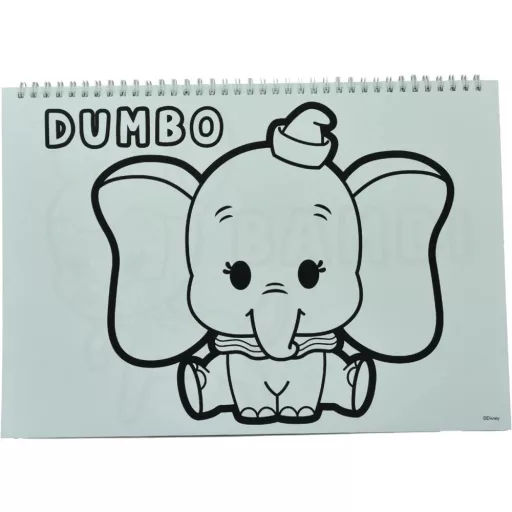 Disney Classic Animals A/4 spirál vázlatfüzet 40 lapos matricával