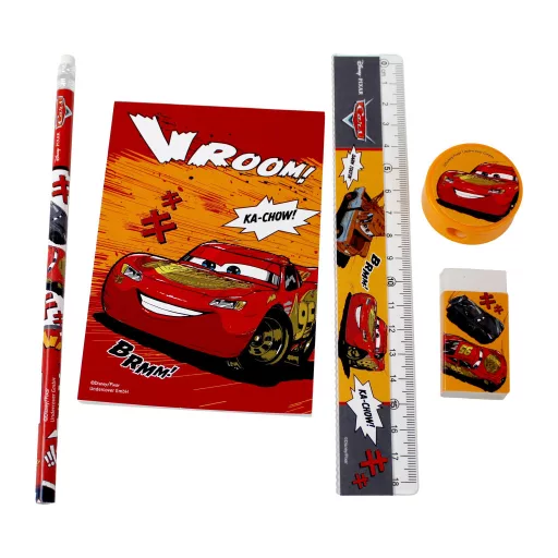 Disney Verdák Vroom írószer szett 5 db-os