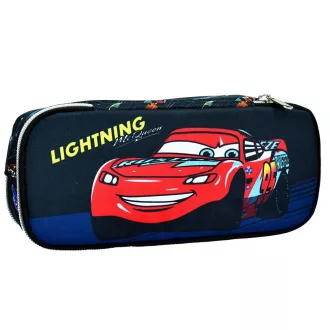 Disney Verdák Lightning 2 rekeszes tolltartó 26cm