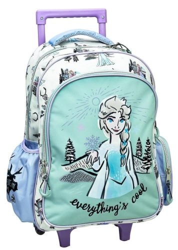 Disney Jégvarázs Adventure gurulós iskolatáska, táska 46cm