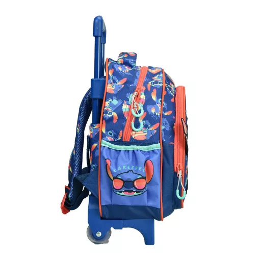 Disney Lilo és Stitch, A csillagkutya Chillin' gurulós ovis hátizsák, táska 30cm