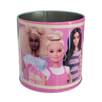 Barbie Happy Thoughts fém ceruzatartó 10,5cm