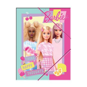 Barbie Happy Thoughts A/4 gumis mappa