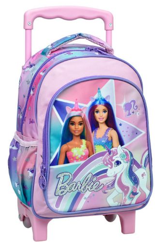 Barbie Unicorn gurulós ovis hátizsák, táska 30cm