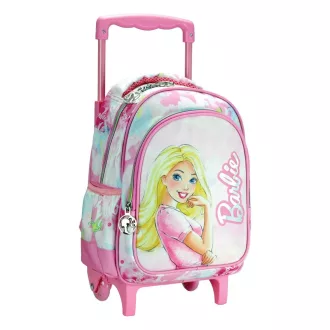 Barbie Paints gurulós ovis hátizsák, táska 30cm