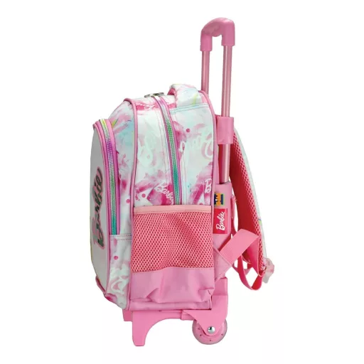 Barbie Paints gurulós ovis hátizsák, táska 30cm