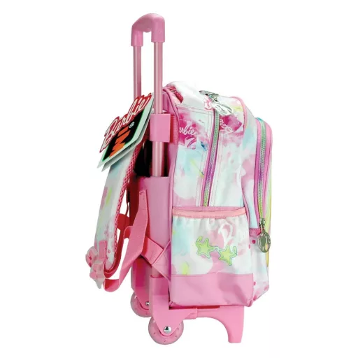 Barbie Paints gurulós ovis hátizsák, táska 30cm