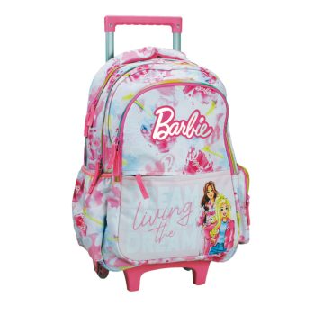 Barbie Paints gurulós iskolatáska, táska 46cm