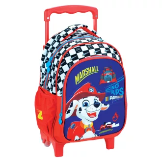 Mancs Őrjárat Marshall Racing gurulós ovis hátizsák, táska 30cm
