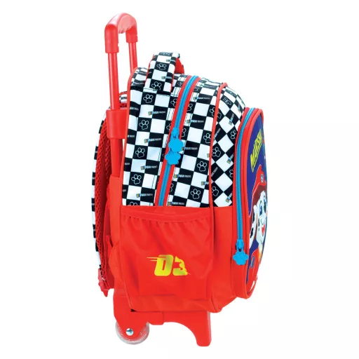 Mancs Őrjárat Marshall Racing gurulós ovis hátizsák, táska 30cm