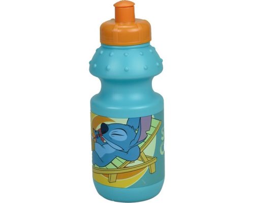 Disney Lilo és Stitch, A csillagkutya Cool műanyag kulacs, sportpalack 350ml